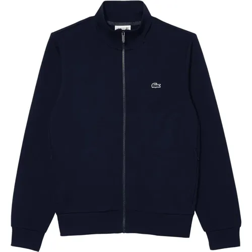 Sweatshirt mit hohem Kragen und durchgehendem Reißverschluss , Herren, Größe: XL - Lacoste - Modalova