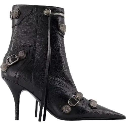 Leder boots Balenciaga - Balenciaga - Modalova