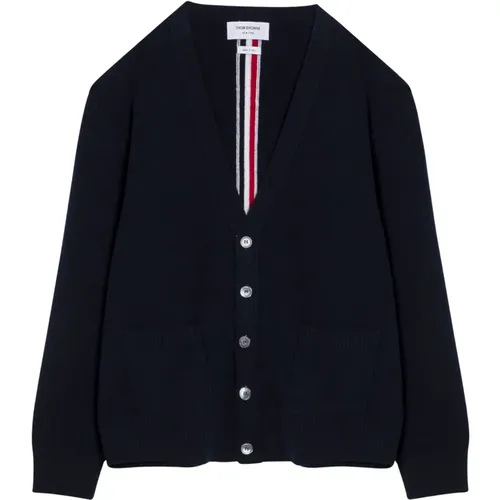 Kurze Cardigan Strickjacke - Thom Browne - Modalova