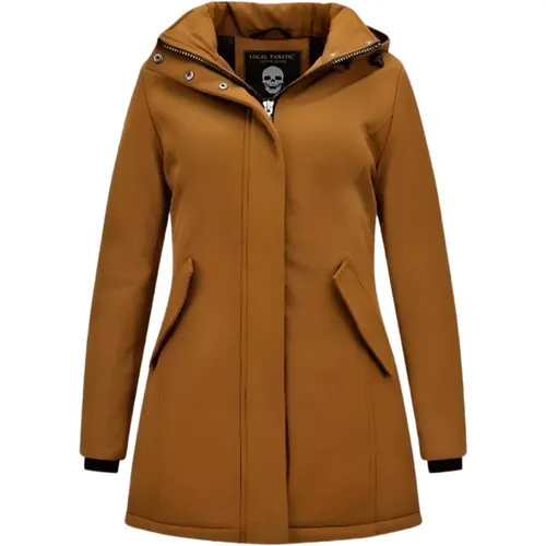 Parka Jacke Damen - Slim Fit , Damen, Größe: L - Matogla - Modalova