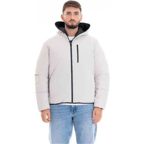 Doppelgesichtige Kapuzenjacke für Herren , Herren, Größe: 3XL - Save The Duck - Modalova