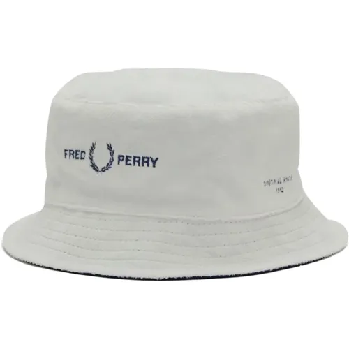 Micro Piquet Fisherman Hat , unisex, Sizes: ONE SIZE - Fred Perry - Modalova