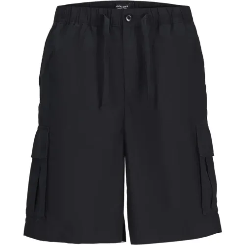 Cargo Bermuda Shorts Frühling/Sommer Kollektion , Herren, Größe: L - jack & jones - Modalova