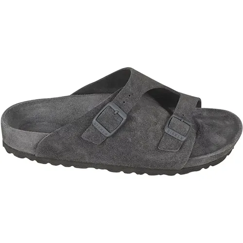 Anthrazit Sandalen für Stilvolle Füße , unisex, Größe: 36 EU - Birkenstock - Modalova