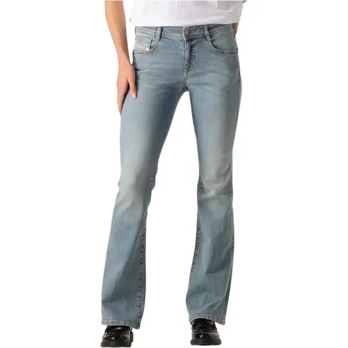 Retro Flared Jeans 1969 D-Ebby , Damen, Größe: W28 L32 - Diesel - Modalova