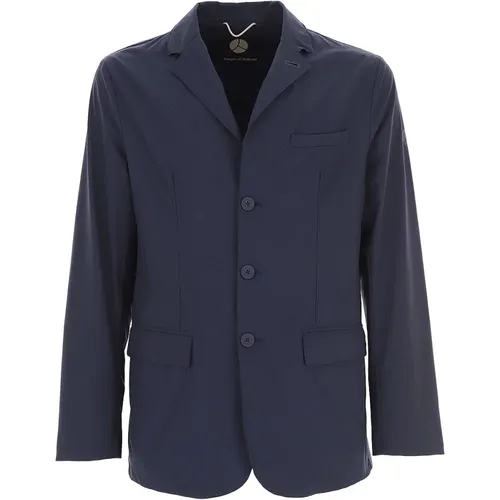 Blaue Jacken für Urbanen Stil , Herren, Größe: M - People of Shibuya - Modalova