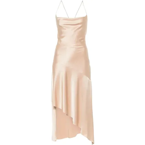 Dresses Golden , female, Sizes: XS, S - alice + olivia - Modalova