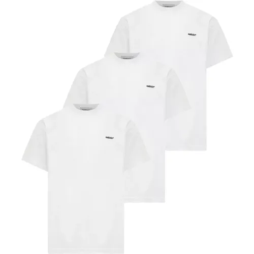Weiße Logo Crewneck T-Shirts,T-Shirts - Ambush - Modalova