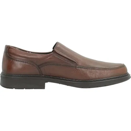 Bequeme Lederloafers für Herren , Herren, Größe: 42 EU - Fluchos - Modalova