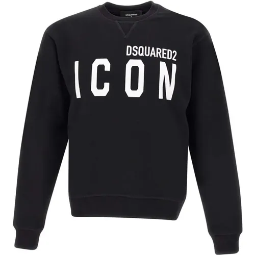 Men's Cotton Sweatshirt , male, Sizes: L, XL, M - Dsquared2 - Modalova