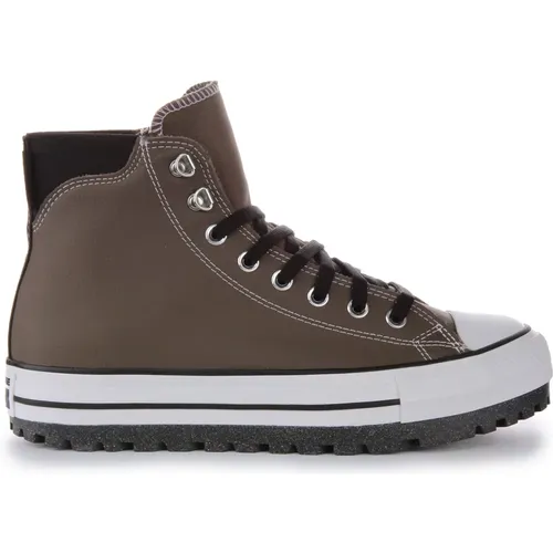 City Trek Leather Urban Trainers , male, Sizes: 6 UK - Converse - Modalova