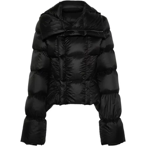 Quilted Double Breasted Coat , female, Sizes: S, M - Rick Owens - Modalova