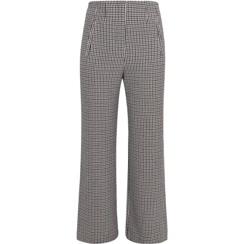 Multi Checkered Pants , female, Sizes: L, S - Veronica Beard - Modalova