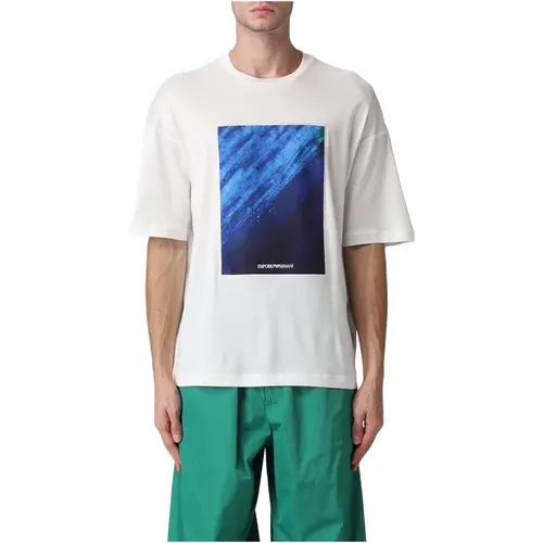 T-shirts and Polos , male, Sizes: 2XL, XL - Emporio Armani - Modalova