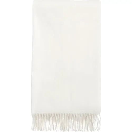 Soft and Smooth Wool Scarf with Tassel Hem , female, Sizes: ONE SIZE - Barbour - Modalova