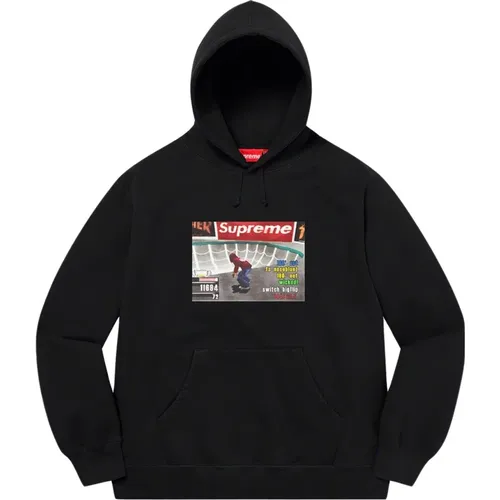 Limited Edition Thrasher Hoodie , male, Sizes: XL, L, M, S - Supreme - Modalova