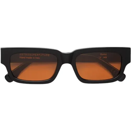 Verfeinerte Roma Sonnenbrille , unisex, Größe: 54 MM - Retrosuperfuture - Modalova