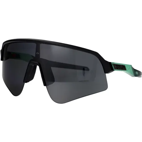 Stylish Sunglasses with Encoder Technology , male, Sizes: 36 MM - Oakley - Modalova