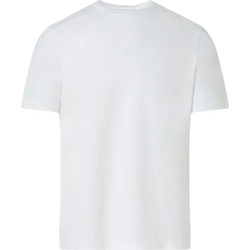 Klassisches Weißes Herren T-Shirt , Herren, Größe: 2XL - Fusalp - Modalova
