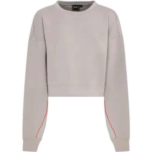 Women's Sweatshirt Fw24-0102 Synthetic Material , female, Sizes: S, L, M, XS - F**k - Modalova