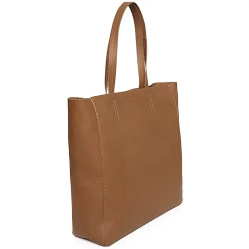 Emriepw Ba Toasted Coconut Leather Bag , female, Sizes: ONE SIZE - Part Two - Modalova