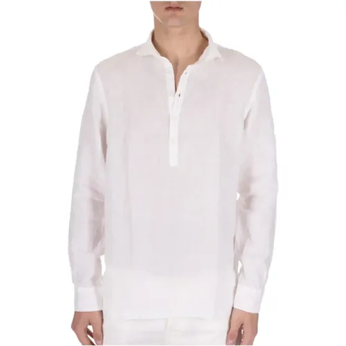 Tyler Linen Shirt , male, Sizes: M, XL, S, L - Altea - Modalova