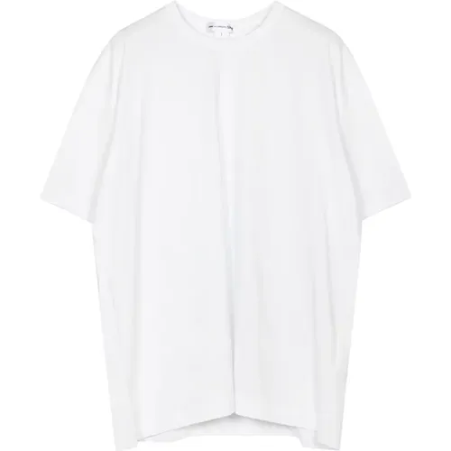Weißes Box T-Shirt - Comme des Garçons - Modalova