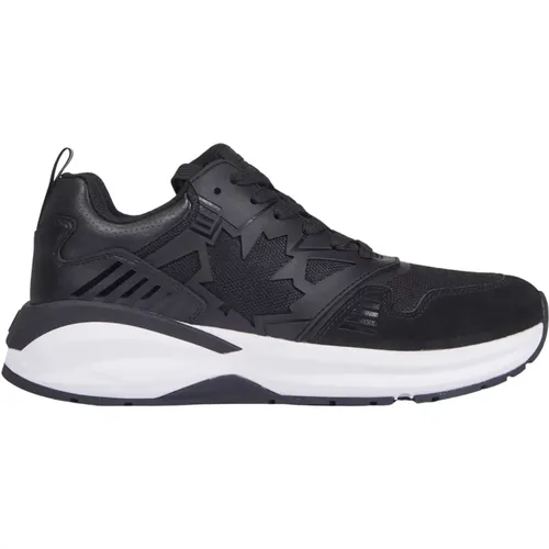 Running Shoes with Maple Leaf , male, Sizes: 8 UK, 9 UK, 10 UK, 6 UK, 7 UK - Dsquared2 - Modalova