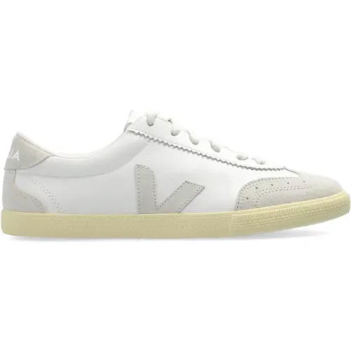 Sneakers Volley O.t. Leather , Damen, Größe: 40 EU - Veja - Modalova