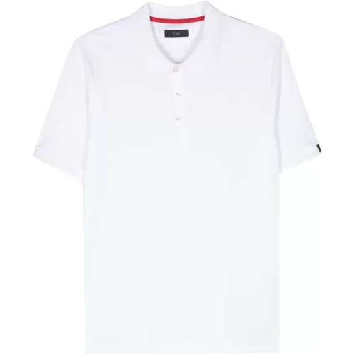 Polo Shirts , Herren, Größe: 2XL - Fay - Modalova