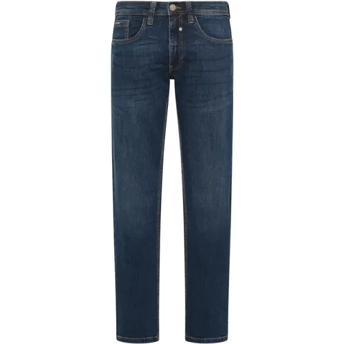 Enrico Stretch Jeans , Herren, Größe: W33 L32 - carlo colucci - Modalova