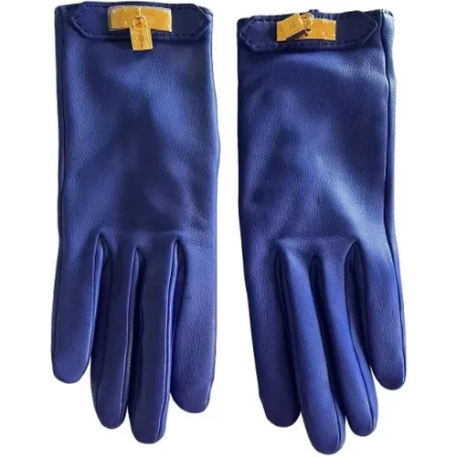 Pre-owned Leder gloves - Hermès Vintage - Modalova