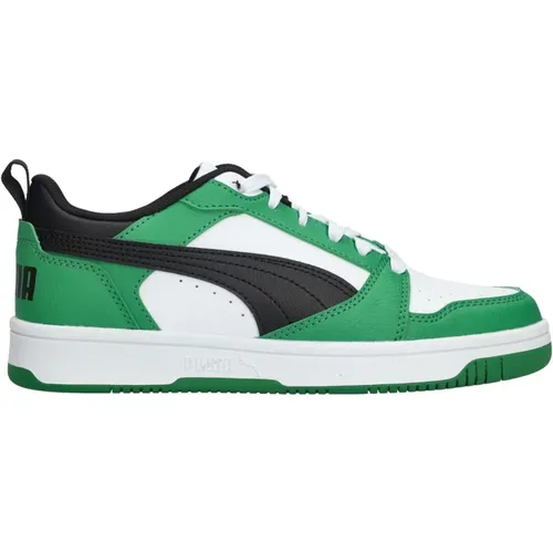 V6 Lo Sneaker - Grün, Gepolstertes Design, Ultimativer Komfort , Damen, Größe: 37 1/2 EU - Puma - Modalova