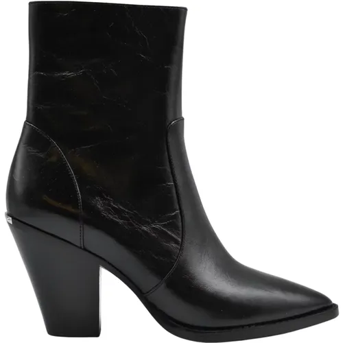 Schwarze Schnürschuhe Aw23 , Damen, Größe: 39 EU - Michael Kors - Modalova