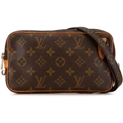 Pre-owned Canvas shoulder-bags , female, Sizes: ONE SIZE - Louis Vuitton Vintage - Modalova