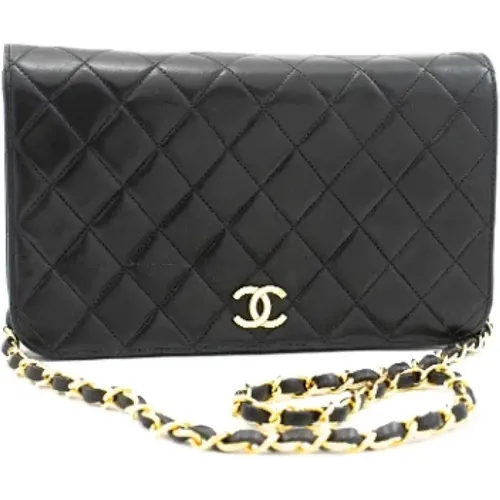 Pre-owned Leather chanel-bags , female, Sizes: ONE SIZE - Chanel Vintage - Modalova