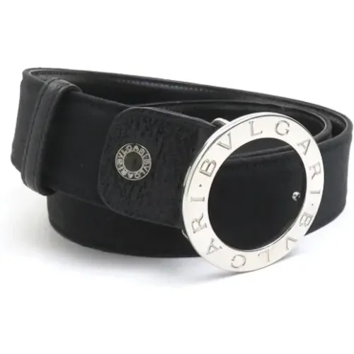 Pre-owned Canvas belts , male, Sizes: ONE SIZE - Bvlgari Vintage - Modalova