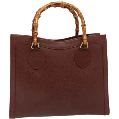 Pre-owned Leather totes , female, Sizes: ONE SIZE - Gucci Vintage - Modalova