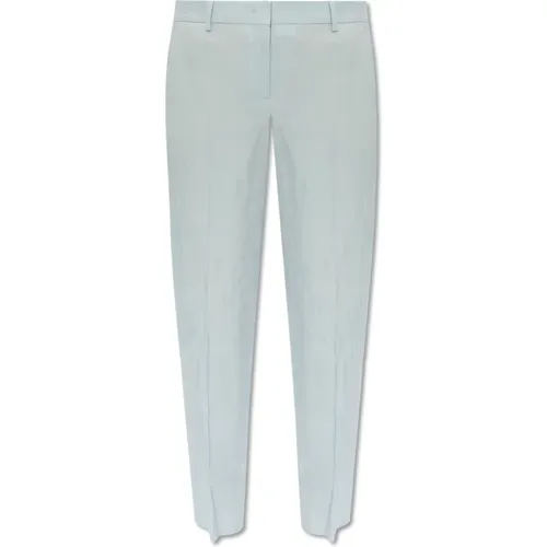 Linen trousers , female, Sizes: 2XS, M - Paul Smith - Modalova