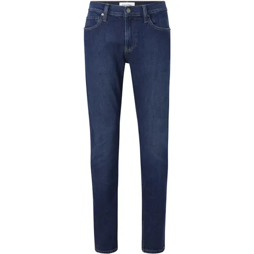 Dunkelblaue Slim Fit Jeans , Herren, Größe: W32 - Calvin Klein - Modalova