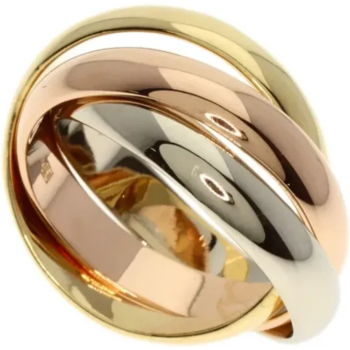 Pre-owned Gold rings , female, Sizes: ONE SIZE - Cartier Vintage - Modalova