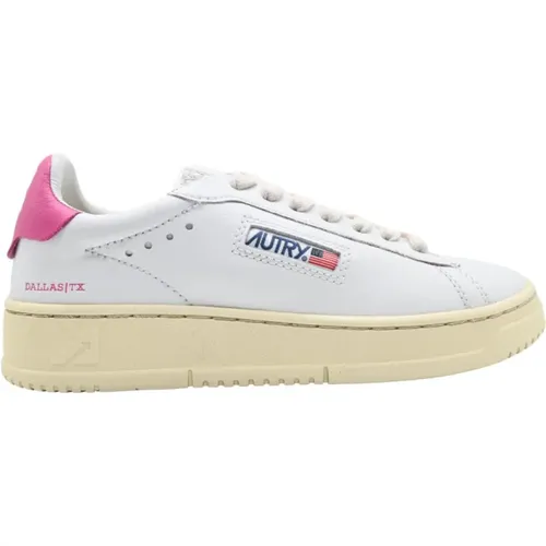 White Bubble Low Top Sneakers , female, Sizes: 4 UK - Autry - Modalova