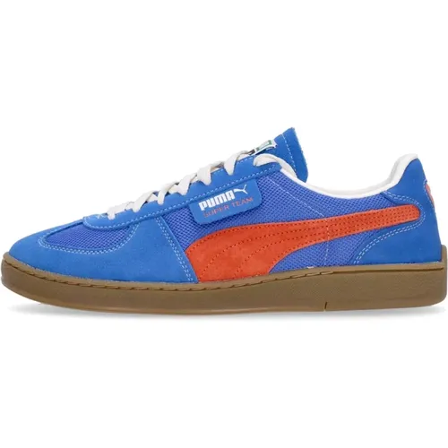 Orange Suede Low Shoe , male, Sizes: 12 UK, 6 UK, 10 UK - Puma - Modalova