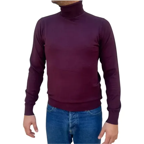 Gerippter Rollkragenpullover , Herren, Größe: XL - John Richmond - Modalova