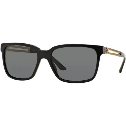 Stilvolle Schwarze Sonnenbrille - Versace - Modalova