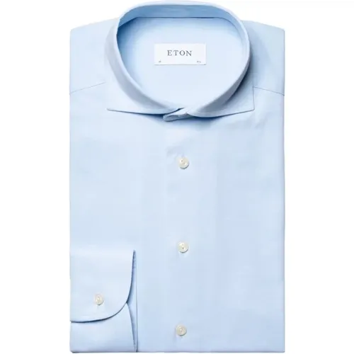 Stretch Cotton Dress Shirt , male, Sizes: 4XL, M, 2XL, L, 3XL, XL - Eton - Modalova