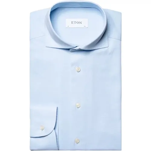 Stretch Cotton Dress Shirt , male, Sizes: 4XL, S, M, 2XL, L, 3XL, XL - Eton - Modalova
