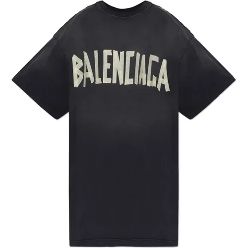 T-Shirt mit Logo Balenciaga - Balenciaga - Modalova