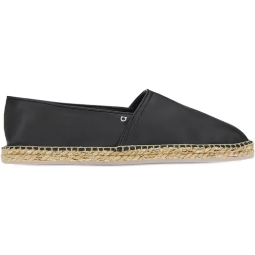 Gancini Logo Espadrilles Leather , male, Sizes: 8 UK - Salvatore Ferragamo - Modalova