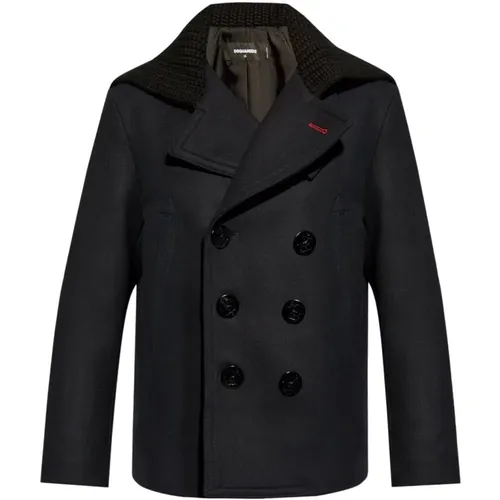 Coat Picot Style , male, Sizes: L, M - Dsquared2 - Modalova